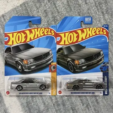 핫휠 메르세데스 벤츠 560SEC AMG 2대 세트 2025