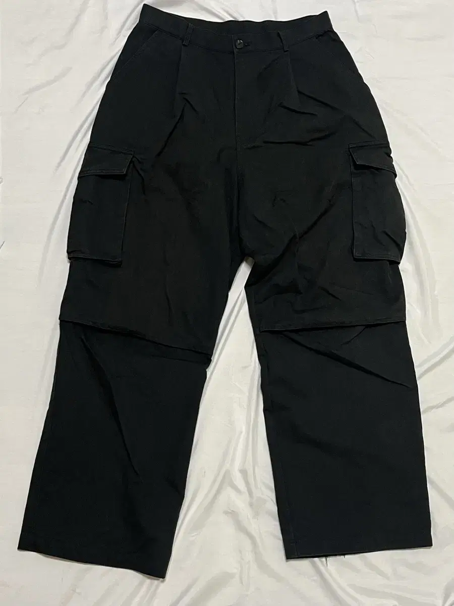 [M] Anolorcode Fresh Cargo Pants Black