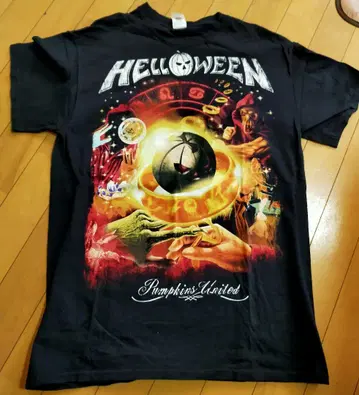 Helloween Pumpkins United 밴딩 티셔츠 M
