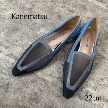 긴자카네마츠 롱 노즈 로퍼 22cm 일본제