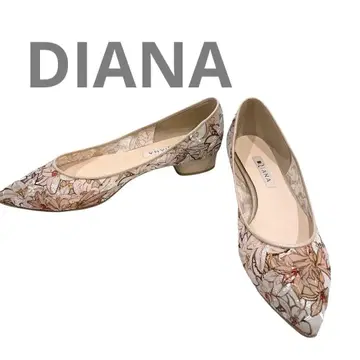 (인기) 다이애나 DIANA 레이스 회화 시리즈 힐 펌프스