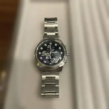 ORIENT 크로노그래프 네이비
