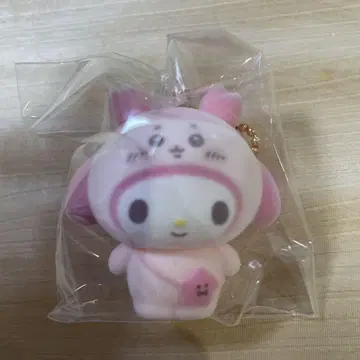 산리오 치이카와 (먼작귀) 시크릿 플로키 키링 마이멜로디