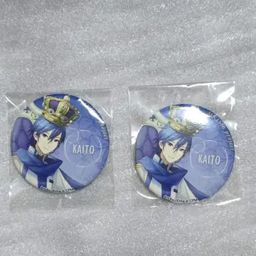 MK15th project KAITO 왕관 캔뱃지 2개 세트