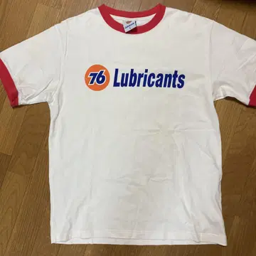 76 Lubricants 프린트 링거 티셔츠