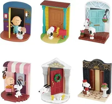 스누피 도어 스토리 피규어 SNOOPY's Door Story