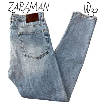 자라만 ZARAMAN 스키니 스트레치 청바지 W32 데님