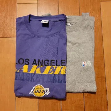 레이커스 lakers 티셔츠 2장 세트