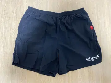 APPLEBUM 블랙 숏 팬츠