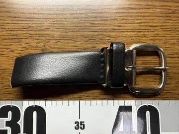 블랙 가죽 벨트 사각 버클 남성용 남성 벨트