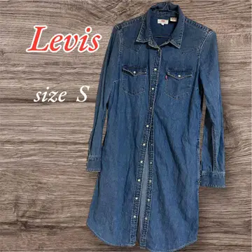 Levis 리바이스 새상품급 데님 원피스 코튼 100% S 사이즈