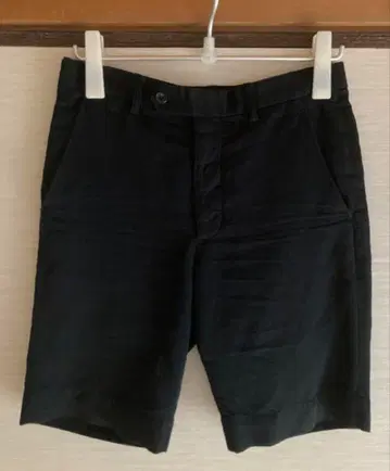 마가렛호웰 린넨 혼방 숏팬츠 블랙