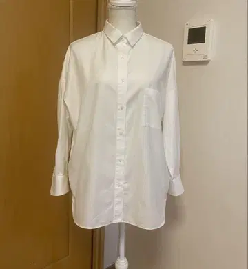 anuans 스탠다드 셔츠 화이트