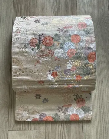 기모노 후쿠로 오비 6통 국화