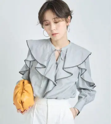 새상품급 Arpege story 아르페쥬 스토리 블라우스 셔츠