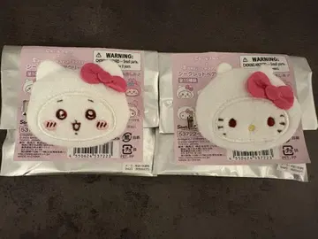 치이카와 산리오 시크릿 헤어 클립 헬로키티 치이카와 세트