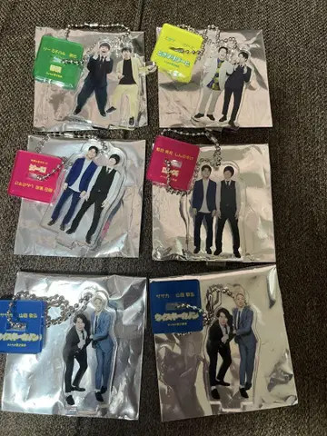 만게키 아크릴 키링 2025 6개 세트