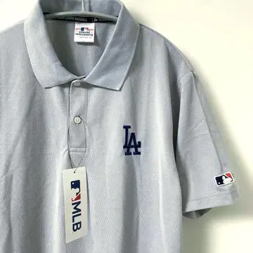 MLB 다저스 피케 셔츠 반팔 L 사이즈 오타니 쇼헤이 그레이