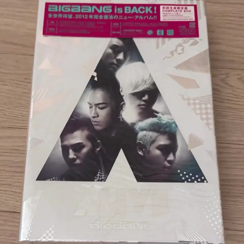빅뱅 BIGBANG ALIVE 일본 앨범 CD DVD