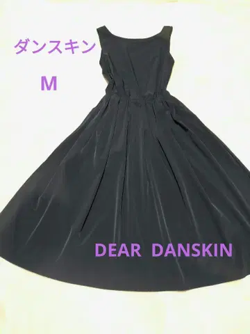 새상품급 DEARDANSKIN 슬리브리스 롱 원피스 스트레치 A 라인
