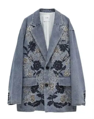 CLANE FLOWER EMBROIDERY TAILORED 자켓