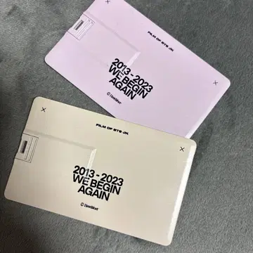 BTS JUNGKOOK 전시회 굿즈 USB 2개 세트