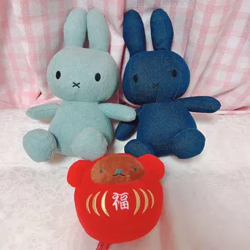 미피 데님 보리스 달마 봉제 인형 본톤 토이즈 세트