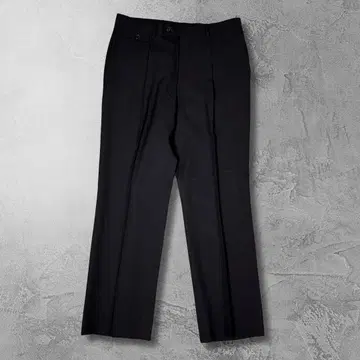 블랙 스트라이프 슬랙스 yumi katsura 남성용 바지