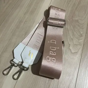 qbag paris 숄더 벨트 shoulder belt 핑크