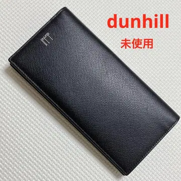 미사용 던힐 가죽 장지갑 카도건 블랙