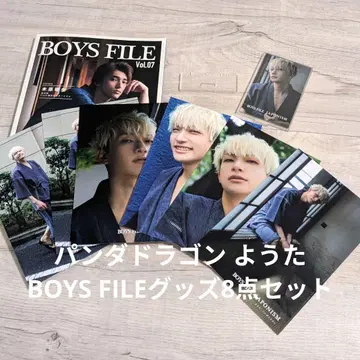 팬더 드래곤 파라곤 요타 BOYS FILE 굿즈 8종 세트