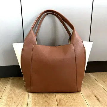 LA BAGAGERIE 콤비 컬러 경량 토트백 출퇴근 통학 2WAY
