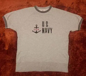 챔피온 U.S. NAVY 랜택 래글런 티셔츠 XL
