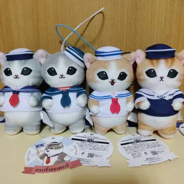 모프 샌드 세일러 냥 마스코트 전 4종 세트