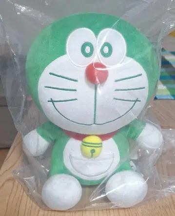 지속가능성 도라에몽 봉제 인형 그린