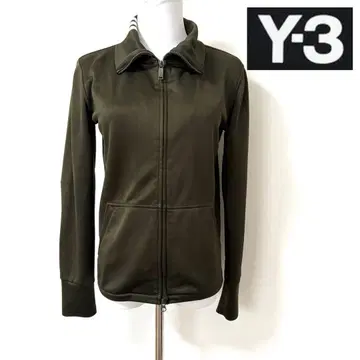 Y-3 와이 쓰리 트랙 자켓 저리 카키 더블 지퍼