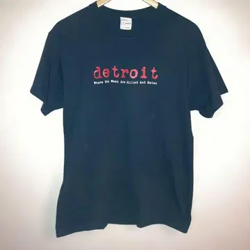 FRUIT OF THE LOOM 블랙 티셔츠 L 사이즈