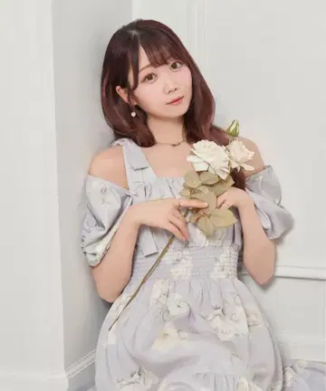 2way sleeve floral dress 로제뮤즈 원피스