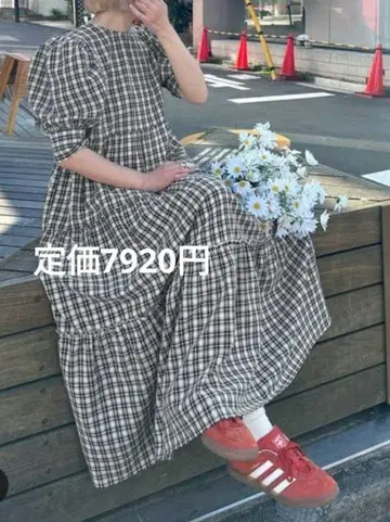 Alley by w closet 2WAY 티어드 원피스 블랙