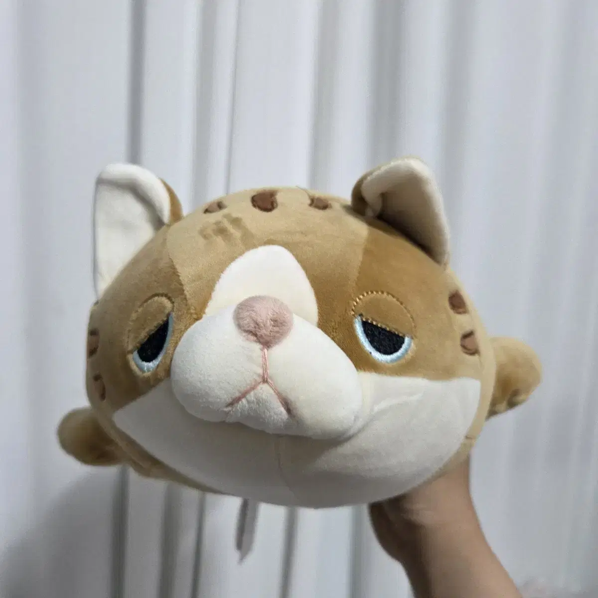 LIV HEART's Marshmallow Animal Cushion Cat Neko Stripe Brown Character
