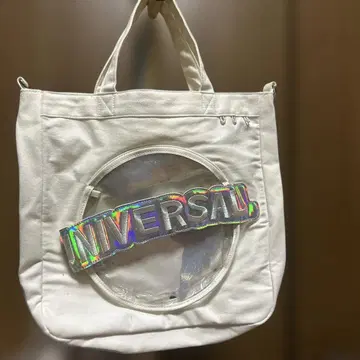 UNIVERSAL 로고 토트백