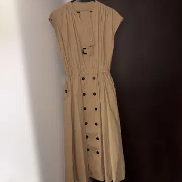 바빌론 카슈쿨 롱 원피스 벨트 포함 A 라인