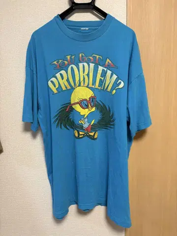 LOONEY TUNES 투티 티셔츠 구제 의류 90년대 빈티지