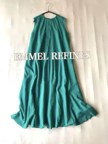 유나이티드 애로우즈 EMMEL REFINES 코튼 100% 플레어 원피스