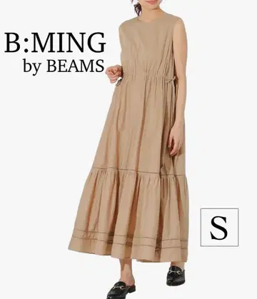 B:MING by BEAMS 티어드 슬리브리스 맥시 원피스 S 사이즈