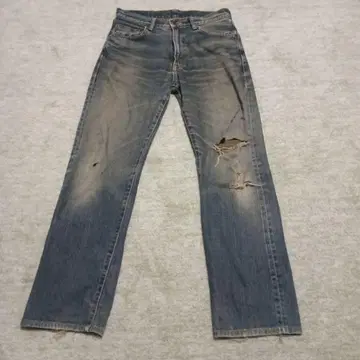 에드윈 505XX 데미지 빈티지 데님