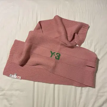 Y-3 울 머플러 핑크