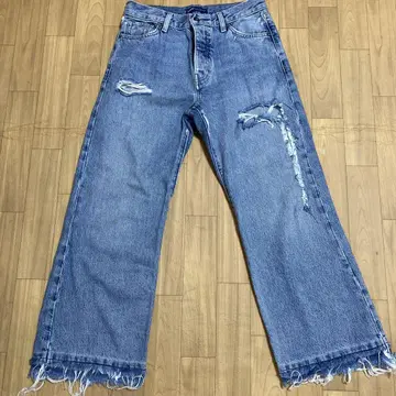 LEVI'S 데미지 데님