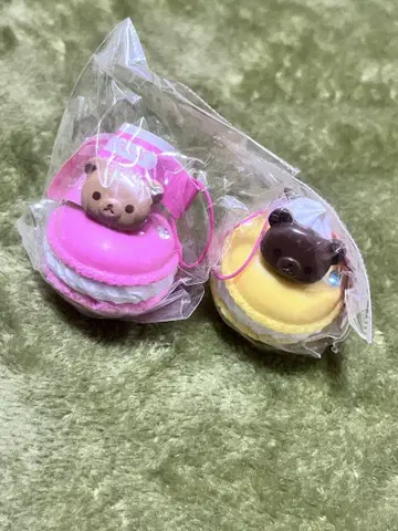 리락쿠마 코리락쿠마 sweets 마카롱 키링 스트랩