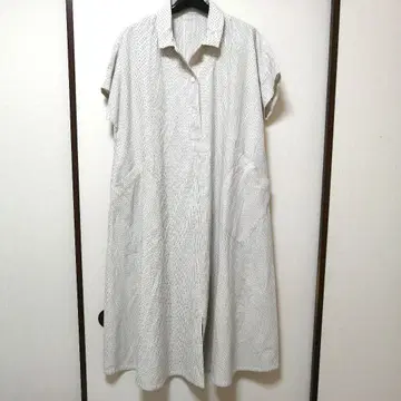 구루메 가스리 공방 아키노 빅 원피스 롱 기장 일본제